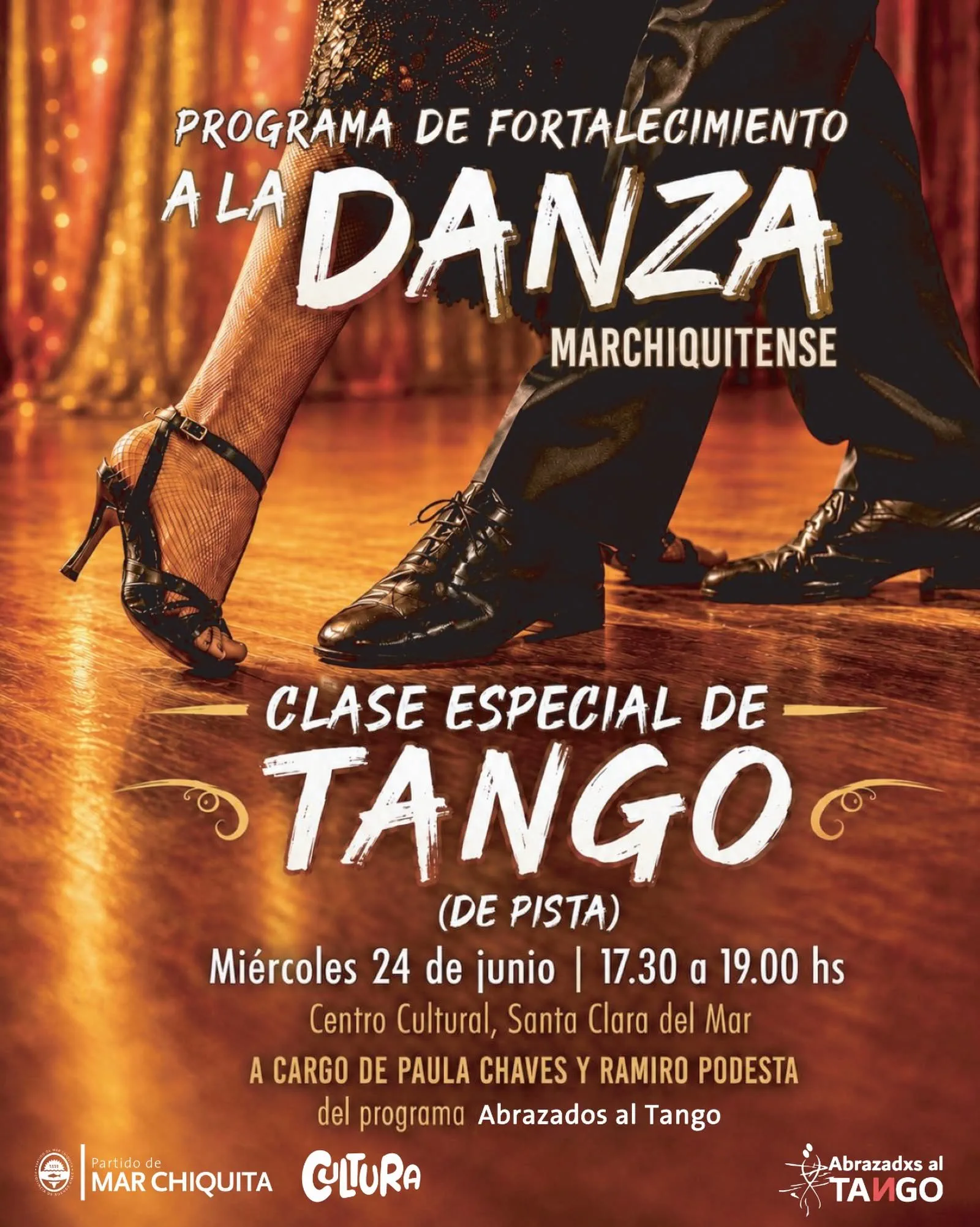 Clase especial de Tango de Pista